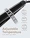 KIPOZI Profession Hair Straightener, 1 Inch Ceramic Flat Iron for Hair Dual Voltage flat Iron with Adjustable Temperature, Digital Dispaly, Blackthumb 1