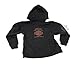 Harley-Davidson Boys Youth Ultimate Eagle HD Full Zip Black Long Sleeve Hoodie -2T/3T