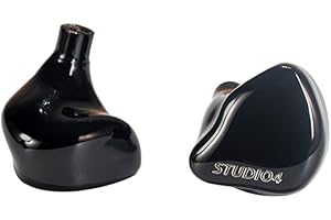 Fanmusic Softears Studio4 4BA HiFi Earphone Studio Series Professional in-Ear Monitor Wired Earbuds with 0.78mm 2Pin Cable