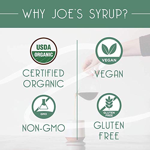 Joe's Syrup Organic Flavored Syrup, Organic Vanilla, 750 ml - Thumbnail 4