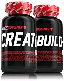 SHREDZ Creatine: Build Muscle, No Bloating, Boosted Performance (1 Month + Rebuild PM)