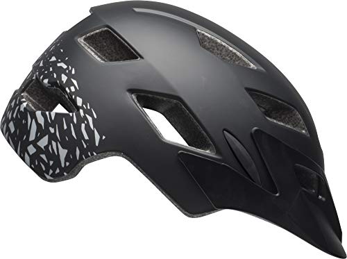 Bell Sidetrack MIPS Youth Bike Helmet (Fragments Matte Black/Silver (2019), One Size) (Best Mountain Bike Helmets 2019)