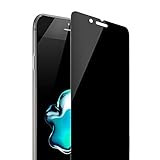 [2-Packs] Vintar 9H Anti-Spy iPhone 8 / 7 Privacy Screen Protector, 2.5D Curve Edge Tempered Glass, Easy Install.