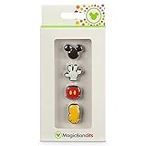 Disney Parks Mickey Mouse Body Parts Magic Band Bandits Set of 4 Charms