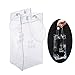 TOPBATHY Durable Clear Transparent PVC Champagne Wine Ice Bag Pouch Cooler Bag with Handle