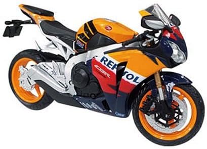 Amazon リアルデザインバイクシリーズ 1 12スケール ライセンス ダイキャストバイク Honda Cbr 1000rr レプソルカラー プラモデル 通販