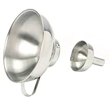 Norpro Stainless Steel Funnel with Removable Spout