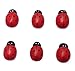 6-Set Wood Refrigerator Magnets, Fridge Magnets, Fridge Magnet, Refrigerator Magnet, Cute Magnets (6 Big Ladybug)