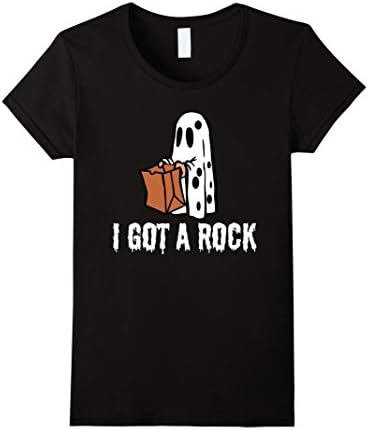 Womens I got a rock Halloween T-Shirt XL Black