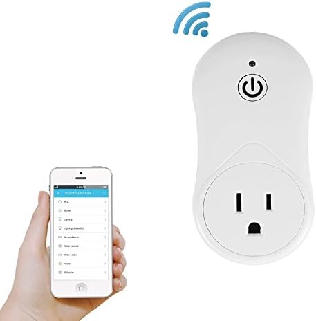 Smart Plug,Wi-Fi, Voice Control your Devices from Anywhere,Work with Amazon Alexa (Wi-Fi Smart Plug)