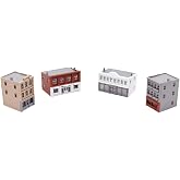 Outland Models Classic City Shop/Store Set (Wider and Taller) 1:160 N Scale