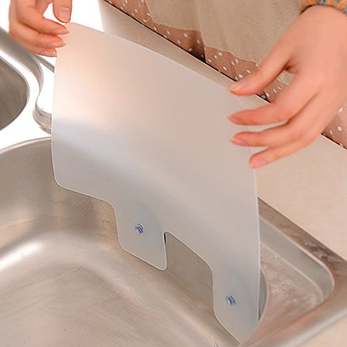 Kitchen Sink Splash Guard, 3pcs Dish Washing Baffle Board Sink Board