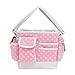 Everything Mary Pink Star Deluxe Store and Tote - Storage Craft Bag Organizer for Crafts, Sewing, Paper, Art, Desk, Canvas, Supplies Storage Organization with Handles for Travel
