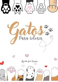 Livro Gatos para colorir