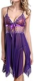 Queen.M® Pretty Pajama Sexy Lingerie Sling Erotic Transparent Underwear for Sex Flirt