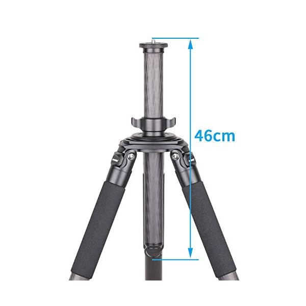 INNOREL ER40C Stativ-Mittelsäule, 10 Schichten, Kohlefaser, 40 mm Rohr, Mittelsäule, professionelle Verlängerungsstange, nur geeignet für robustes Stativ von RT90C für digitale DSLR-Kameras – Bild 4