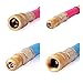 Sunsbell Car AC Air Conditioner Refrigeration Adapter Hose Auto R134A R12 Converting Fitting Adapters Set