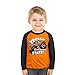 Cheekie Peach Toddler Boys Raglan T-Shirt