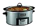 Crock-Pot SCCPVI600-S 6-Quart Countdown Programmable Oval Slow Cooker with Stove-Top Browning, Stainless Finish