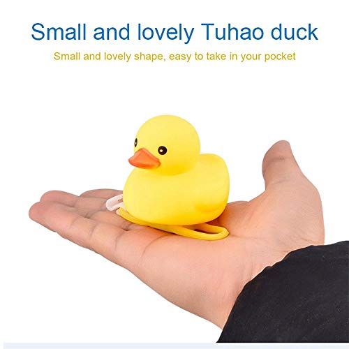 Goglor Duck Bike Bell, Rubber Yellow Duck Bicycle Accessories with LED Light, Cute Propeller Handlebar Bicycle Horns for Kids Toddler Children Adults Sport Outdoor (Vintage Camera Helmet)