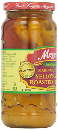 Mezzetta Roasted Yellow & Red Peppers, 16 oz