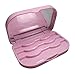 False Eyelash Case Holder Pink - Three Tier Box, Organizer for Travel, Strip Lash Storage Container