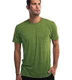 Cariloha Bamboo Men's Comfort Crew Tee (Medium, Palm Green)
