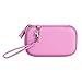 BUBM Digital Storage Bag Electronic Accessories Bag Hard Drive Organizers Earphone Cables USB Flash Drives Travel Case (Pink)