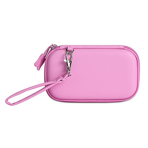 BUBM Digital Storage Bag Electronic Accessories Bag Hard Drive Organizers Earphone Cables USB Flash Drives Travel Case (Pink)