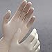 Adenna HGLW22 Handy Guard 4 mil Latex Powdered Gloves (White, Small)