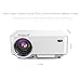 Mcwell Mini Projector, 2500 Lumens Portable Full LED HD Multimedia Home Theater Projector 1080P Support