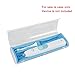Hermitshell Hard Plastic Travel Case Fits Philips Sonicare 2/3 / ProtectiveClean 4100 Series Plaque Control Rechargeable Electric Toothbrush HX6211 / HX6631 / HX6817 - Blue