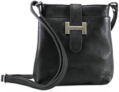 NEW Womens Genuine Italian Leather Mini Cross body Messenger Bag/Shoulder Bag