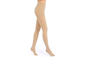 Ktinnead Compression Pantyhose for Women and Men, Closed Toe Medical Compression Stockings, 20-30 mmHg Graduated Compression Pantyhose