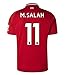 Liverpool Home Jersey #11 M Salah 2018-2019 Mens Soccer Jersey Red(S-XXL)