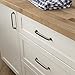 Franklin Brass Lombard (10-Pack) Cabinet Handles 5-1/16' Hole Center Warm Chestnut/Bronze Kitchen Drawer Pulls Dresser, Furniture Hardware P29614K-WCN-B