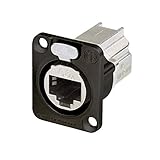 Modular Connector, RJ45, Ethercon Series, Jack, 8