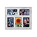 4x6 White Picture Frames Collage - Wall Picture Frames Holds Set Of Five Pictures - Rustic Distressed Wood Multi Collage Photo Frames - Display On Table Or By Wall Hanging Clips - Wall Decor