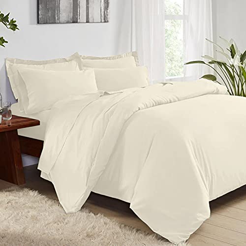 Pizuna 1000 Thread Count Cotton Duvet Cover Set