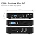 Fanless Mini PC,Intel Atom x5-Z8350 HD Graphics, Mini Computer Windows 10 pro(64bit),DDR3 2GB 32GB eMMC 1000M LAN/2.4G+5G WiFi/BT4.2 HDMI/VGA Dual Output