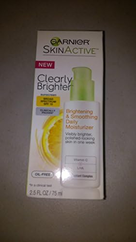 GARNIER SKINACTIVE CLEARLY BRIGHTER BRIGHTENING & SMOOTHING DAILY MOISTURIZER