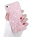 Dailylux Case for iPhone 8, iPhone 7, Glitter Pearly-Lustre Semi-Transparent Shell Protective Phone Case with Soft Back Cover for iPhone 7/8 4.7