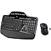Logitech MK735 Wireless Multimedia Keyboard & Laser Mouse Kit (Renewed)