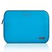 Kamor 13 13.3 14 inch Water-resistant Neoprene Laptop Sleeve Case Bag/Notebook Computer Case/Briefcase Carrying Bag/Skin Cover for Acer/Asus/Dell/Fujitsu/Lenovo/HP/Samsung/Sony/Toshiba(Lake Blue)