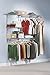 Rubbermaid Configurations Custom Closet Kit, 3-6 Ft. Adjustable Metal Wire Shelving, Titanium Finish, Expandable Organization System, Hardware Included, for Home Closet/Pantry/Laundry/Mudroom