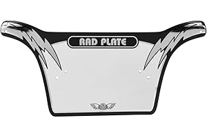Se Bikes Number Plate Rad Bk/Sl