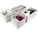 Sorbus Storage Box, White (Set of 6)