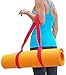 Clever Yoga Mat Strap Sling Made with The Best, Durable Cotton - Comes with Our Special Namaste (Red)