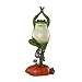 Ivy Home Garden Decoration Resin Statuary Yoga Frog Standing on The Carrot