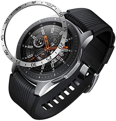 for Samsung Galaxy Watch 42MM/46MM Bezel Ring Adhesive Cover Anti Scratch Metal